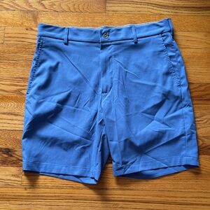 Men’s Walter Hagen Golf Shorts Blue Size 34